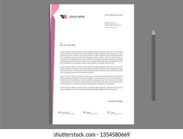 letterhead design template