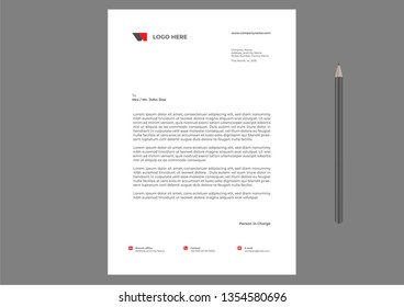 letterhead design template