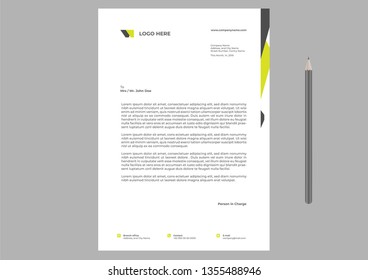 letterhead Design Template