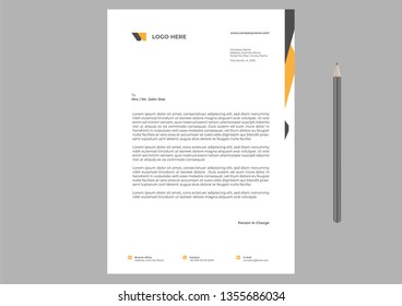 Letterhead Design Template