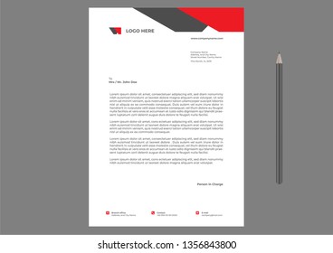 letterhead design template