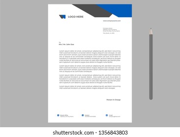 letterhead design template