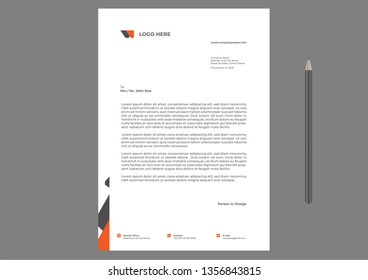 letterhead design template