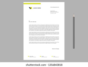 letterhead design template