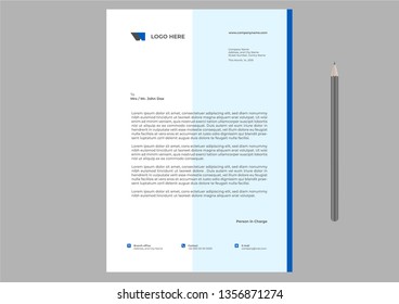 letterhead design template