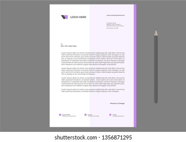 letterhead design template