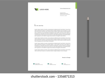 letterhead design template