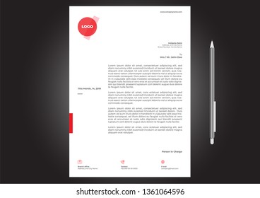 Letterhead Design Template