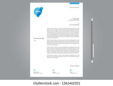 Letterhead Design Template