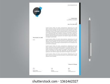 Letterhead Design Template