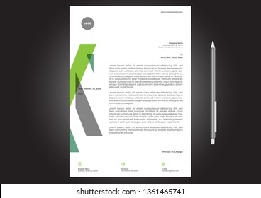 letterhead design template