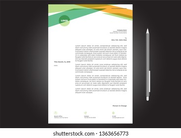 Letterhead Design Template