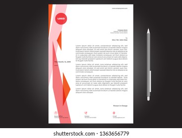 Letterhead Design Template