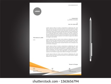 Letterhead Design Template