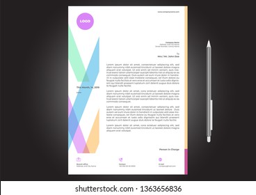 Letterhead Design Template