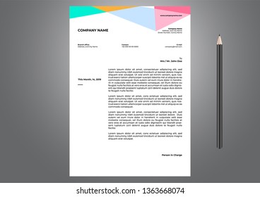 Letterhead Design Template