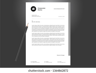 letterhead Design Template