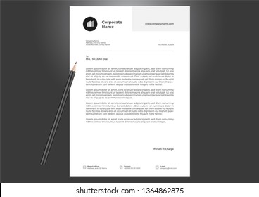 letterhead Design Template