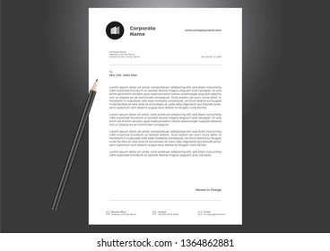 letterhead Design Template