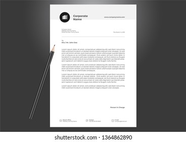 letterhead Design Template