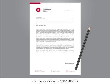letterhead design template