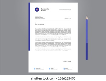 letterhead design template