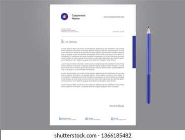 letterhead design template