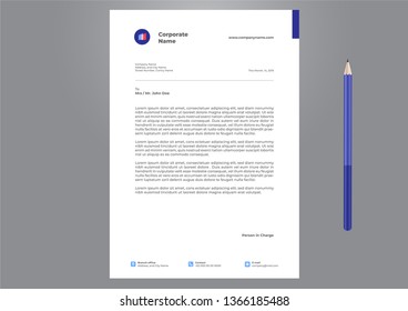 letterhead design template