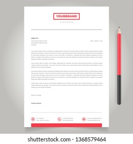 Letterhead Design Template