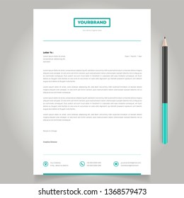 Letterhead Design Template