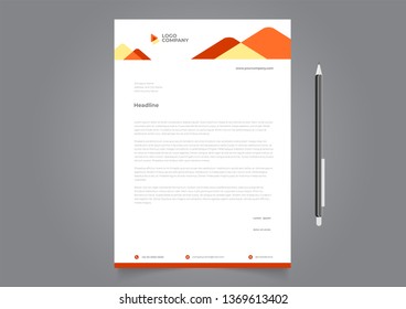 letterhead Design Template