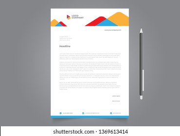letterhead Design Template