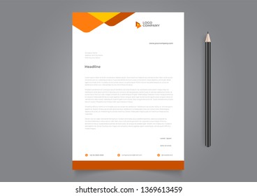 letterhead Design Template