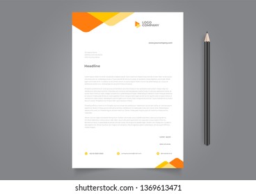 letterhead Design Template