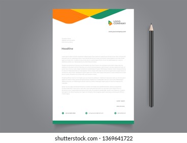 Letterhead Design Template