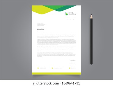 Letterhead Design Template