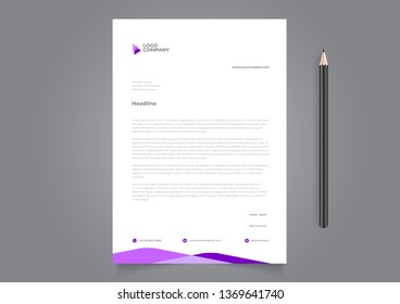 Letterhead Design Template