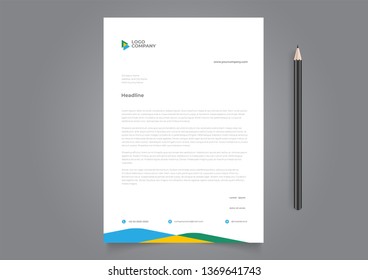 Letterhead Design Template