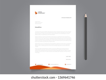 Letterhead Design Template