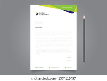 letterhead Design Template