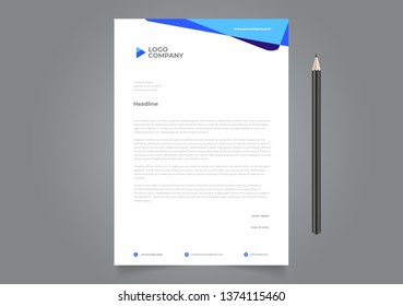 letterhead Design Template