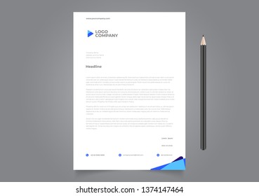 letterhead design Template