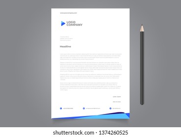 letterhead design Template
