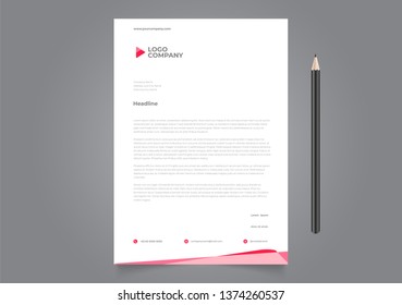 letterhead design Template