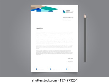 letterhead design template