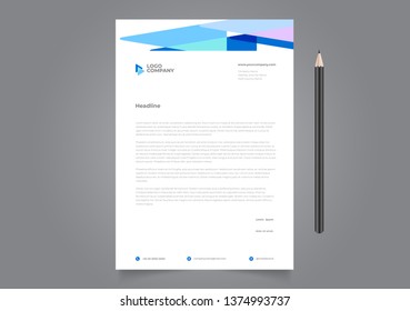 letterhead design template