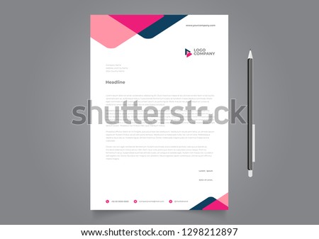 Letterhead Design Template