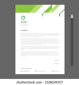 letterhead design template awesome with logo