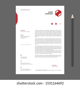 letterhead design template design with logo awesome