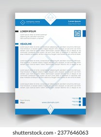 Letterhead design vector file fully editable 